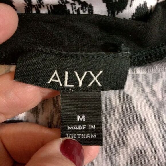 ALYX Womens Size Med Top Sleeveless Pullover Multicolor Long Flowy Tank Blouse - Picture 4 of 6